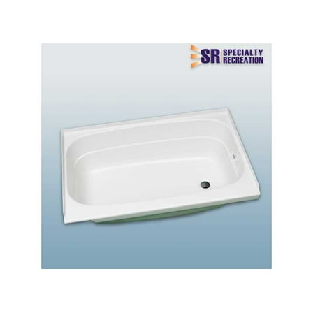 BATHTUB 24 X 40 X 14 RH DRAIN WHITE