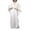 #1 White, variant on Luxalzxs Womens Beach Cover Up Solid Color V Neck Batwing Sleeve Swimsuit Cover Up Caftans Long Dress Plus Size Beach Kaftan Dresses
