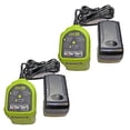 thumbnail image 2 of Ryobi 18v One+ Li-on & Ni-cad (2 Pack) Geniune Chargers # 140106007-2PK, 2 of 3