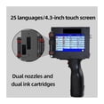 thumbnail image 6 of 5cm Large Character Handheld Inkjet Printer Portable Pattern LOGO Label Coder Printing Machine Solvent Quick-drying ,Portable & User, 6 of 7