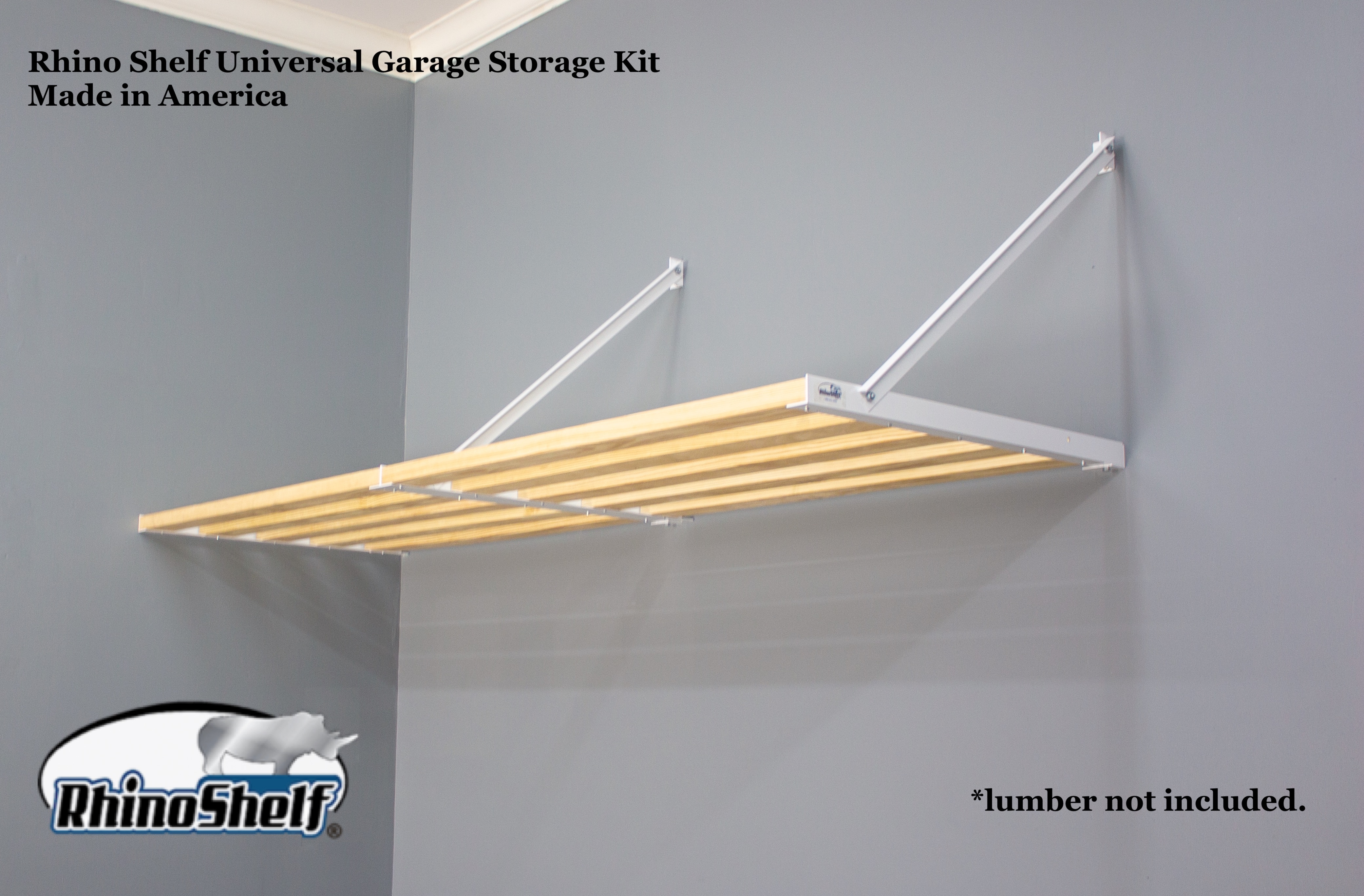 Rhino Shelf Universal Garage Storage Kit feet