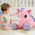 MorisMos Giant Unicorn Stuffed Animal 32'' Cute Soft Unicorn Plush Toy