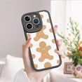 thumbnail image 2 of Muestra tu personalidad: llamativa funda para iPhone de doble capa con estampado de dibujos animados y arenada para iPhone 15 Pro Max 14 13 12 Pro 11, 2 of 4