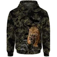 thumbnail image 2 of Sudadera con capucha informal de otoño para hombre, ropa Y2k, sudaderas para hombre, sudadera con capucha con estampado de tigre genial para hombre, sudadera holgada con capucha gótica para hombre, 2 of 5