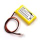 thumbnail image 5 of (Paquete de 5) 24V 600mAh BP2-A Dual-LITE Ni-cD Batería de repuesto para señal de salida Luz de emergencia cSXWREB3 HUBBEL Batería BP2A BP2-0A 0BP2-0A, 5 of 5