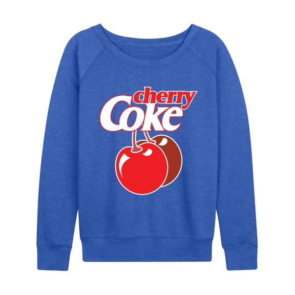 Coca-Cola - Very Cherry Coke - Women's French Terry Long Sleeve Pullover