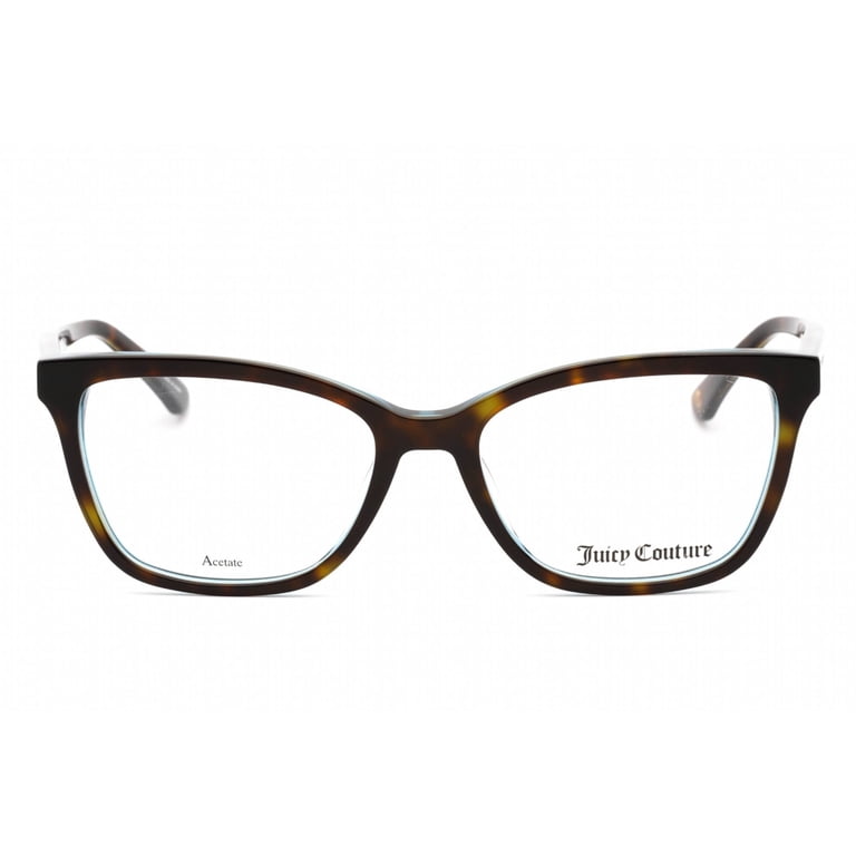 Juicy Couture Rectangle Women Dark Havana Acetate Juicy Couture 219 Full Rim Rectangular Dark Havana  main image 4