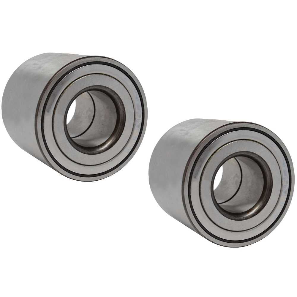 AutoShack WB616010PR Rear Wheel Bearing Pair 2 Pieces Fits Driver and Passenger Side 
