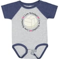 thumbnail image 3 of Inktastic Volleyball Gifts for Girls Girls Baby Bodysuit, 3 of 5