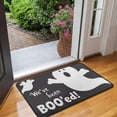 thumbnail image 2 of Evil Pumpkin Ghost Non-Slip Doormat 30x17 Inch Happy Halloween Absorbing Door Mats Switch Rug for Entryway Porch Entryway Kitchen, 2 of 7