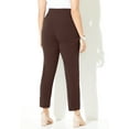 thumbnail image 2 of Catherines Women's Plus Size Crepe Knit Pull-On Pant, 2 of 3