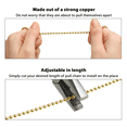 thumbnail image 2 of 12 Pieces Ceiling Fan Chain Pulls Wooden Pull Chain Extension Pull Chain for Ceiling Light Lamp Fan Chain, 2 of 6