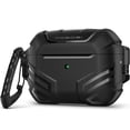 thumbnail image 1 of Funda MOBOSI para AirPods Pro 2nd/1st con candado negro, 1 of 8