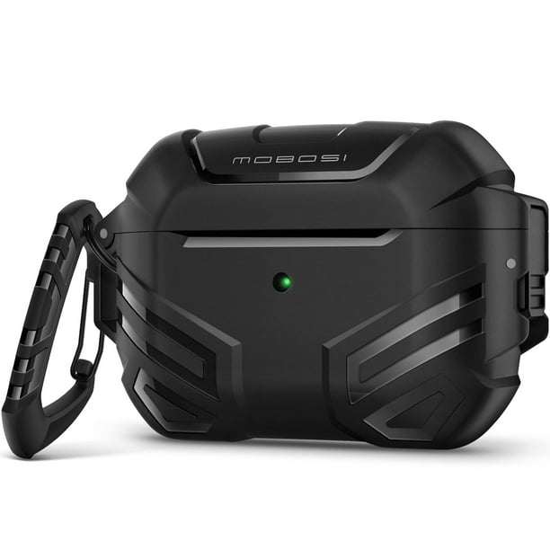 Funda MOBOSI para AirPods Pro 2nd/1st con candado negro