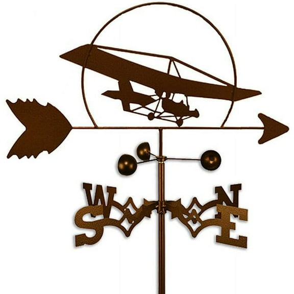 SWEN Products Inc Handmade Ultralight Trike Aircraft Airplane Weathervane