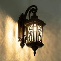 Exterior Wall Light Fixture Retro Gold Sconces Wall Lighting 22.76" H Waterproof