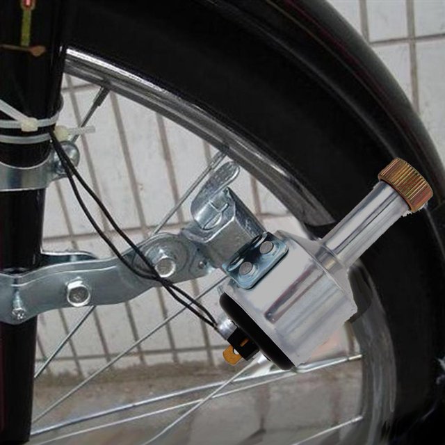 Juego de luces de dínamo para bicicleta, seguridad, sin batería, faro trasero Tmvgtek 1ju0vy1gb4ck0kv9