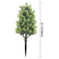 thumbnail image 6 of Dbuoem Artificial Cedar Topiary Tree with Stake Lifelike Faux Cedar Pines Christmas Tree Simulated Shrubs for Front Porch Outdoor Decor, 6 of 8