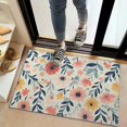thumbnail image 2 of Pioneer Flower Floral Print Pattern Door Rugs,Washable Non Slip Door Mats Indoor,Decorative Door Mats,Entry Mat Indoor for Entrance,Bedroom,Kitchen,Bathroom,20"x32", 2 of 6