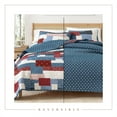 thumbnail image 3 of Great Bay Home Americana Patchwork Quilt Set with Shams (Twin / Twin XL, Americana Patchwork), 3 of 6