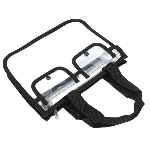 Bolso claro del artículo de tocador, bolso claro del maquillaje del bolso del maquillaje del viaje de EVA del bolso claro del artículo de tocador multifuncional Jadeshay A