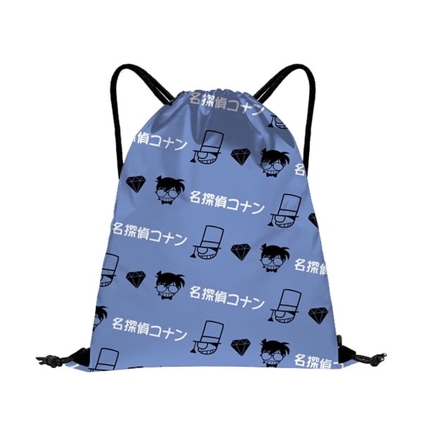 Anime Card Captor Kinomoto Sakura Lona Bolsa De La Compra Cordón De Dibujos Animados Sling Mochila huangjie unisex