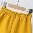 thumbnail image 5 of Unisex Kids Solid Athletic Shorts, White Binding Elastic Waist Summer Beach Sports Shorts for Boys Girls 2â12 Years, 5 of 7