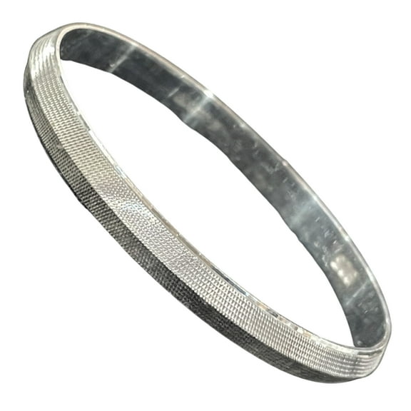 925 Sterling Silver Certified (Hallmarked) Punjabi / Sikh Men Kada #03 Kada Diameter: 2.75 inch / 2-12 Indian