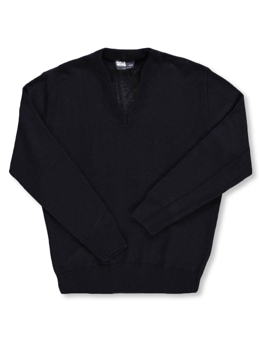 Knits Boys L/S Control-Pil V-Neck Sweater T.Q 