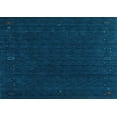 thumbnail image 1 of Ahgly Company Indoor Rectangle Abstract Light Blue Contemporary Area Rugs, 4' x 6', 1 of 4