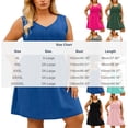 thumbnail image 4 of Summer Plus Size Beach Dresses for Womens 2026 Swimsuit Cover Ups Hollow Out Slits V-Neck Beach Coverup Dress XL-5X, 4 of 7