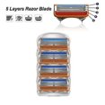 thumbnail image 5 of 24pk Gillette Fusion5 Lames de Rasoir de Remplacement - Recharges Compatibles_cadeau Spécial 3197, 5 of 5