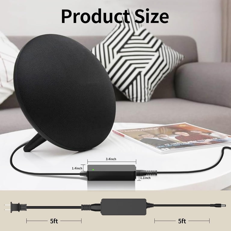 VHBW, Charger for Harman Kardon Onyx Studio, 19V AC Power Cord, 10