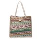 thumbnail image 2 of Bolsa de lona para mujer, elegante bolsa para el almuerzo, bolso de mano para fiestas, campamentos, vacaciones en la playa, 2 of 7