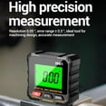 thumbnail image 3 of Multi-Functional Digital Display Inclinometer High Precision Magnetic Inclinometer Box Slope Angle Measurement Ruler,1 x Multifunctional Digital Inclinometer, 3 of 8
