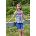 thumbnail image 2 of Disney Minnie Mouse Toddler Girls Peplum T-Shirts and Bike Shorts Infant to Big Kid, 2 of 5