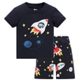 thumbnail image 2 of Conjunto de pijama de algodón 2022 para bebé, traje de verano, camiseta bonita para niño de 2 a 3 años, 2 of 3