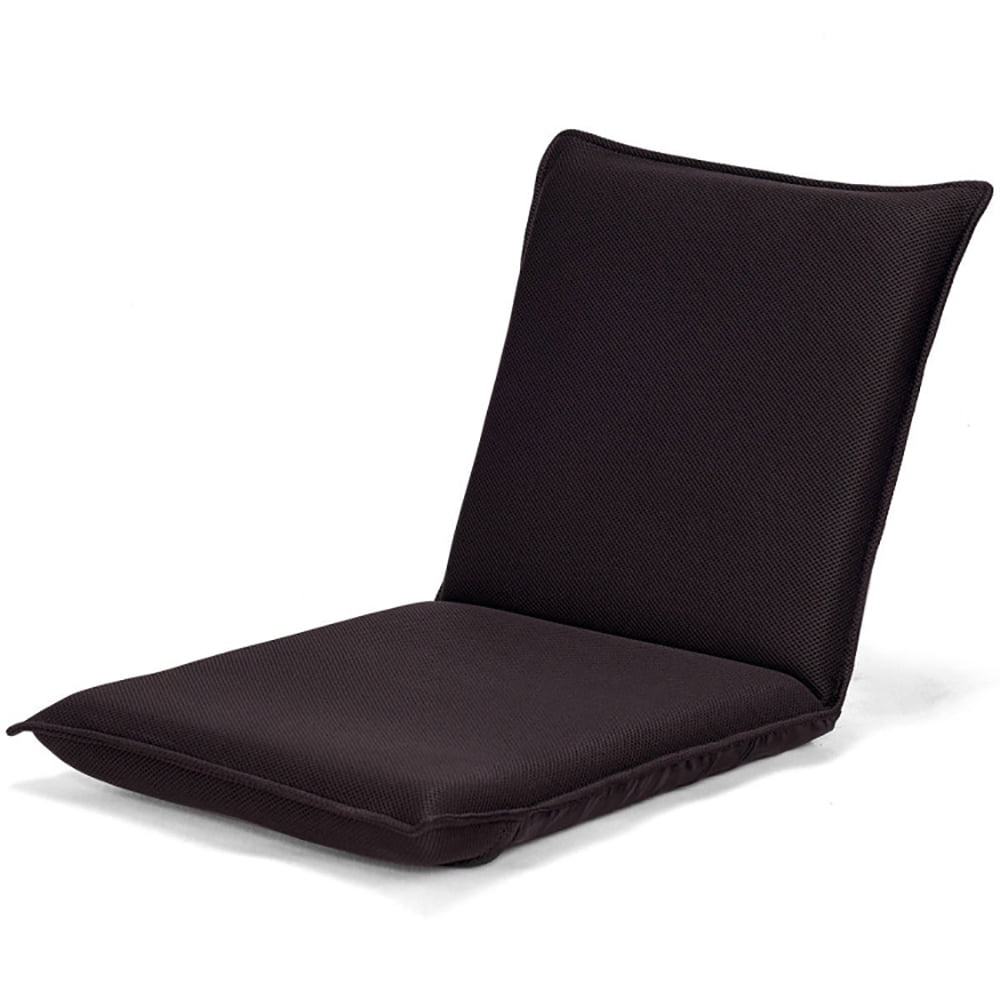 Finihen Floor Chair, Folding Lazy Sofa Chair, Adjustable 6 Positions Folding Lazy Man Sofa Chair, for Living Room, Bedroom, for Gaming, Reading, Brown Finihen Floor Chair, Folding Lazy Sofa Chair, Adjustable 6 Positions Folding Lazy Man Sofa Chair, for Living Room, Bedroom, for Gaming, Reading, Brown