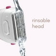 Conair Ladies Cordless Twin Foil Wet/Dry Shaver with PopUp Trimmer, White & Pink LWD1RN