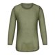 thumbnail image 3 of pstuiky camisetas de manga larga para hombre, Camisa informal de manga larga con cuello redondo y diseño de red de pesca hueca para hombre, color liso camisetas de hombre xl, 3 of 6