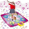 thumbnail image 1 of Dance Mat  Electronic Musical Dancing Toys for Girls  with 5 Game Modes  Built-in AV, 1 of 8