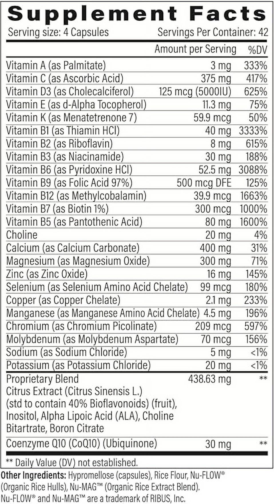StellaLife DentaMedica Vegan Daily Multivitamin Nutritional Support for Faster Dental Surgery Recovery, VIT D3 K2 C B Zinc CoQ10 Magnesium, Healthy Bones & Gums, Non-GMO, GMP USA, 168 Capsules