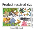 thumbnail image 4 of Jungle Animals Wall Stickers for Kids Room Bedroom Decor Forest Vinyl Home Decor, 4 of 10
