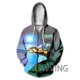 thumbnail image 1 of Nueva moda con estampado 3D de la banda Nazaret, sudaderas con cremallera, sudaderas con capucha, sudaderas Harajuku, sudaderas de hip hop, 1 of 6