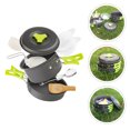 thumbnail image 1 of OUNONA camping cookware kit 1 Set Durable Aluminum Alloy Round for 1-2 People Cooking, 1 of 7