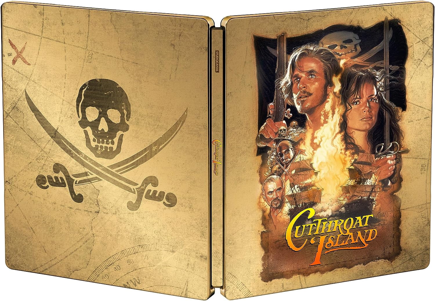Cutthroat Island (4K Ultra HD) (Steelbook), Studio Canal, Action & Adventure