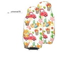 thumbnail image 6 of Gaeub Autumn Harvest Truck 2Pack Full Set Car Seat Covers with Soft Padding Universal Auto Front Seats Protector and Cushion Mat, 6 of 7