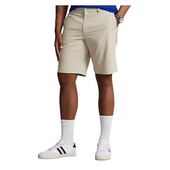 Polo Ralph Lauren Men All-Day Beach Performance Shorts, Beige, Sz 40