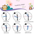 thumbnail image 6 of Latch Hook Kits Rug Crochet Yarn Cushion Colour Pre-Printed Canvas Cover Rug Needlework DIY Hook and Latch Kit Home Decoration 43X43cm/17X17inch ﻿, 6 of 8