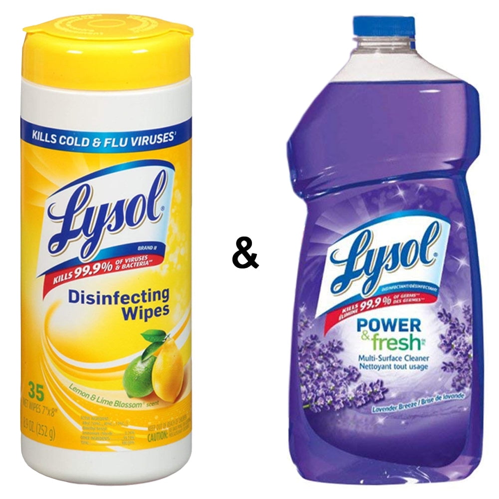Lysol Disinfecting Surface Wipes, Citrus, 35 Wipes, Disinfectant